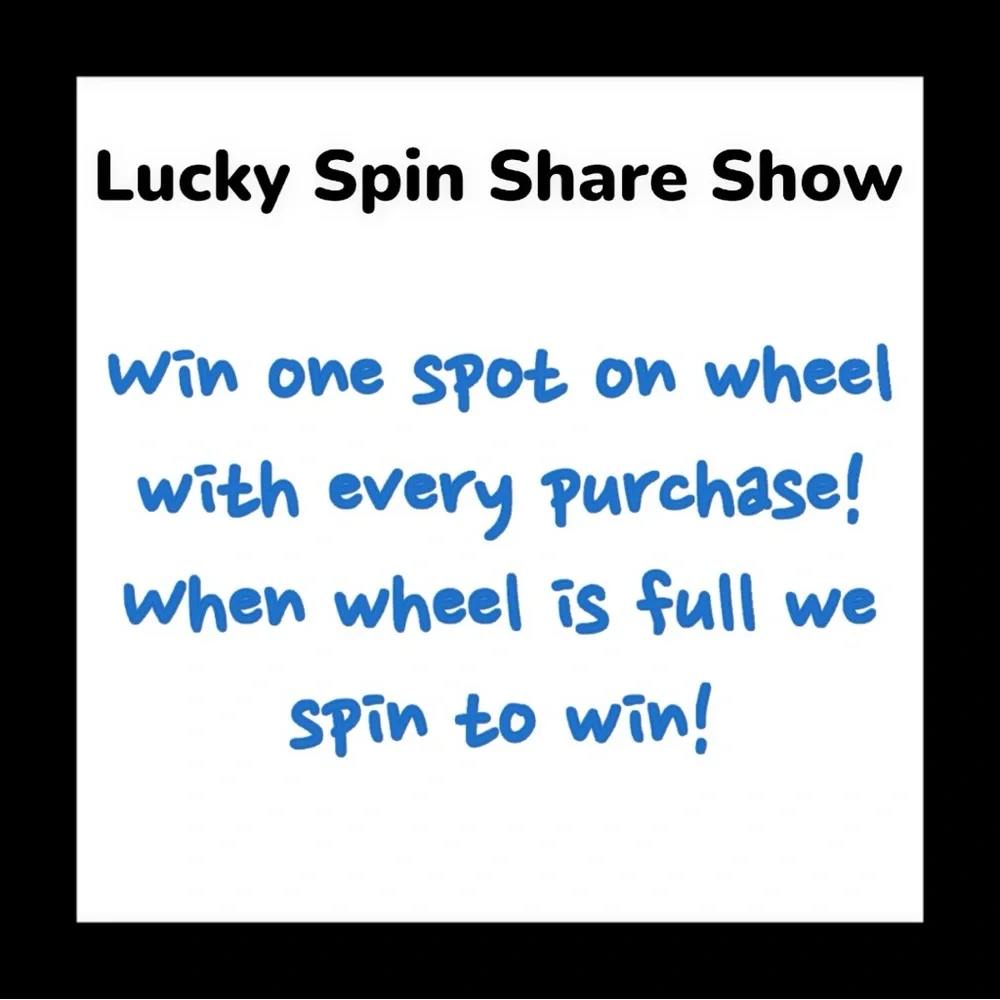 🎉💙LIKE & SHARE to be notified when the next Lucky Spin Share Show goes live🎉 - Picture 4 of 12